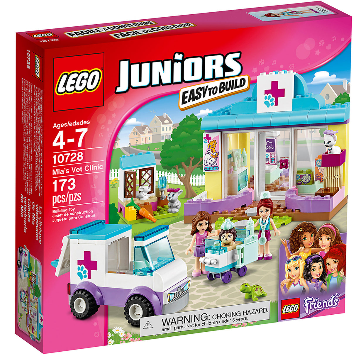 Mia's Vet Clinic Lego Friends 4-7