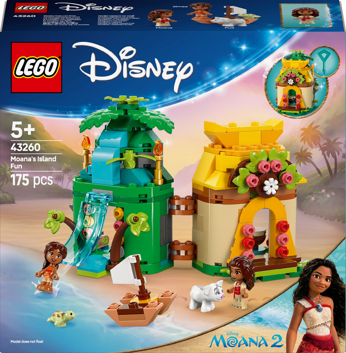 Moana's Ocean Voyage Lego Disney Princess 5-12