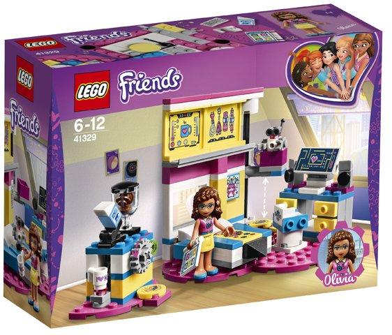 Olivia's Deluxe Bedroom Lego Friends 6-12