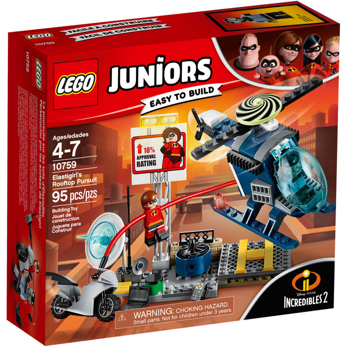 Elastigirl's Rooftop Pursuit Set Lego Juniors 4-7