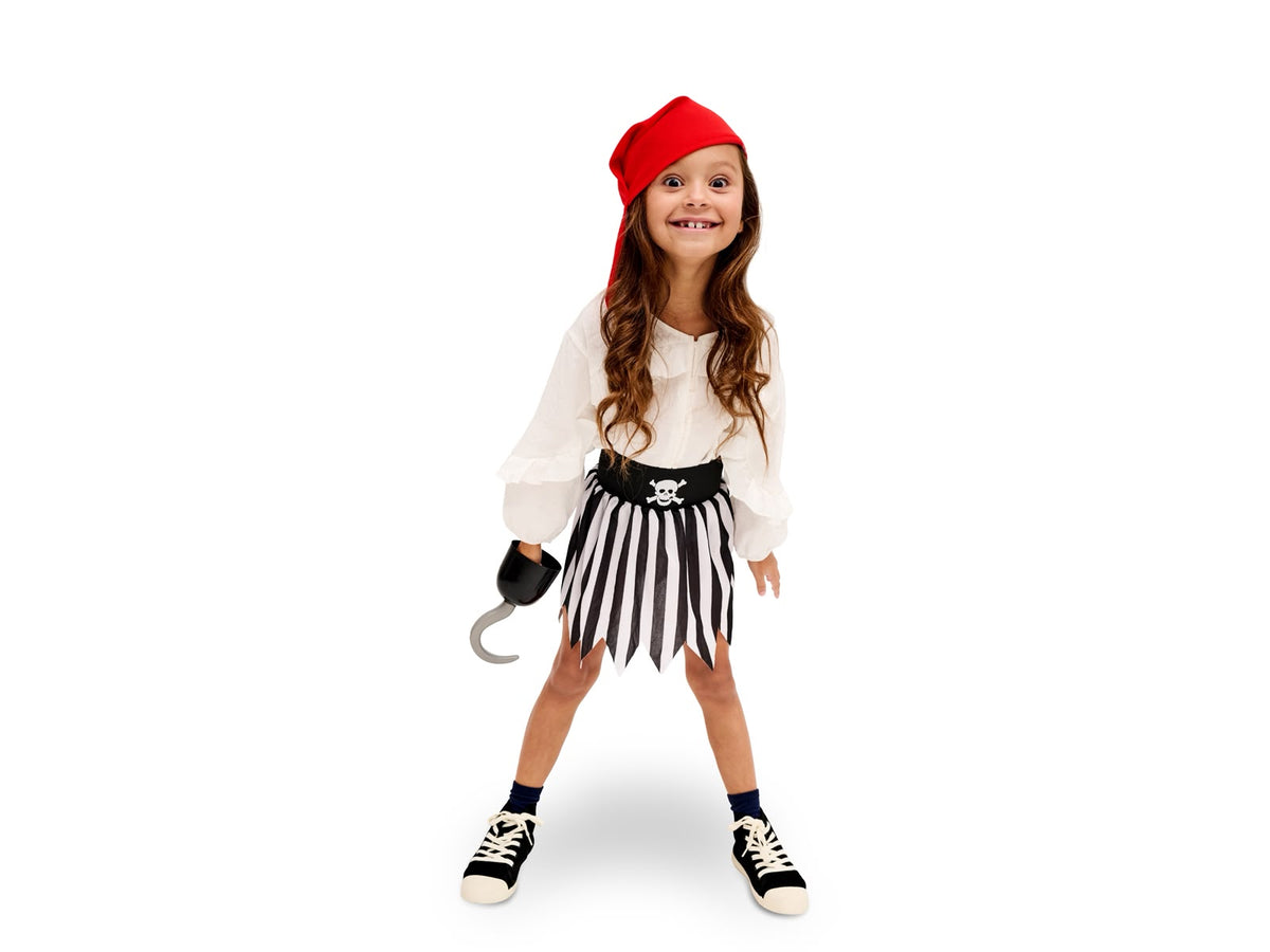 PIRATE SET (SKIRT & SCARF)