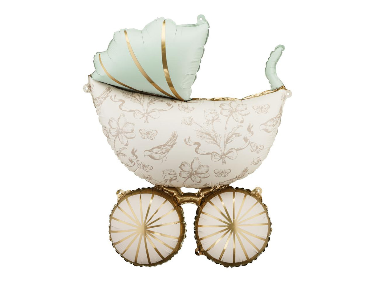 Baby Carriage, Foil Balloon