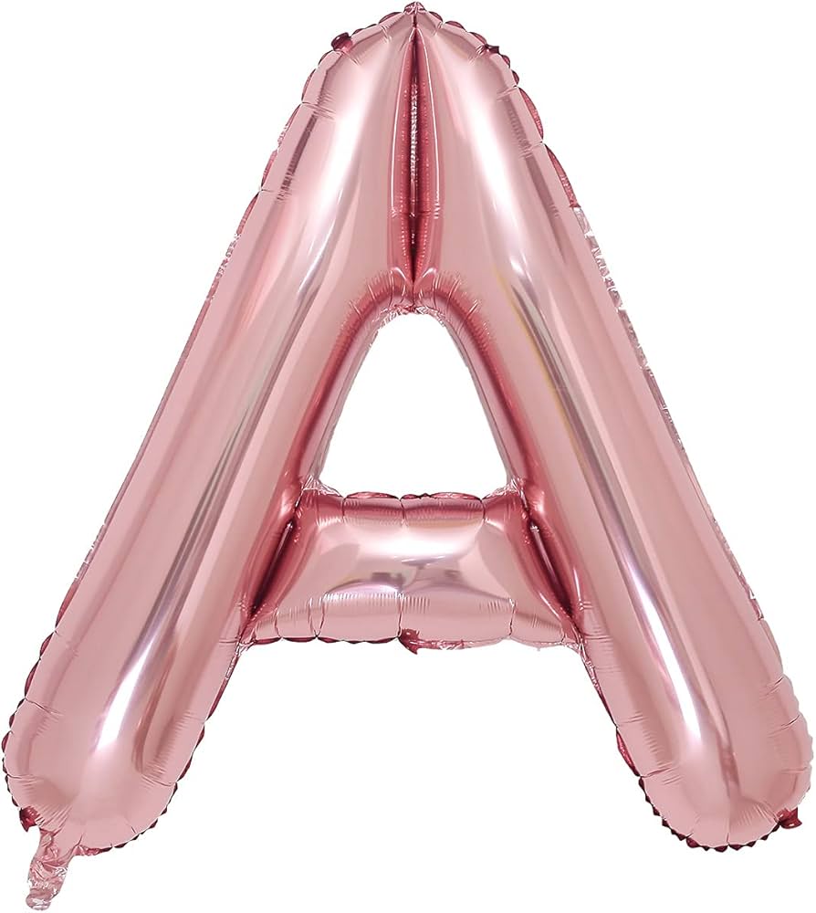 Mini Rose Gold Foil Balloon