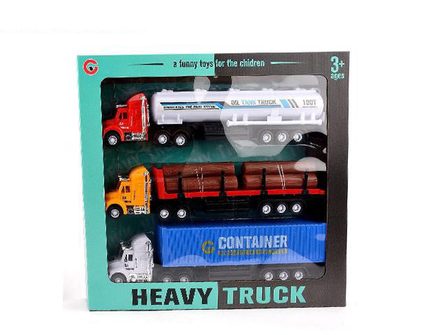 CITY HEAVY TRAILER TRUCK SET