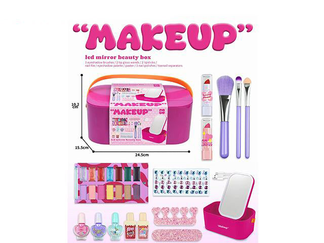 BEAUTY MIRROR MAKEUP CASE
