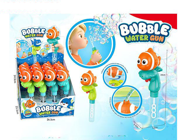 NEMO 2-IN-1 WATER GUN BUBBLE WAND