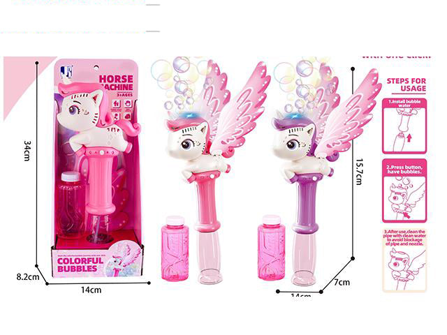 MAGICAL UNICORN BUBBLE WAND