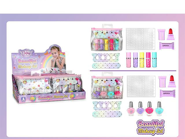 SWEET SPARKLE ASSORTED COSMETIC POUCH
