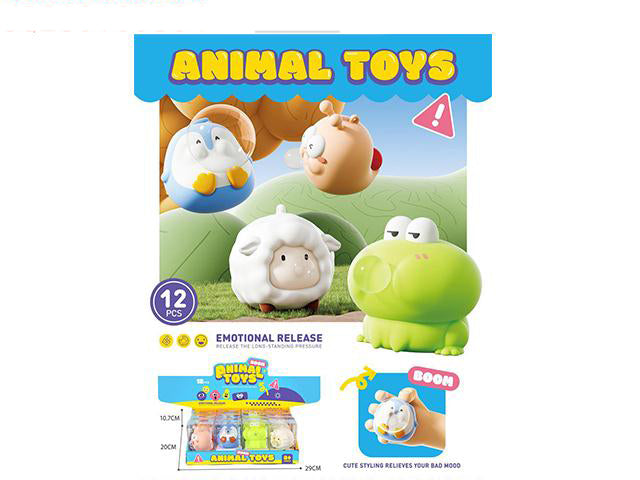 POP OUT MOUTH BUBBLE SQUEEZE TOYS