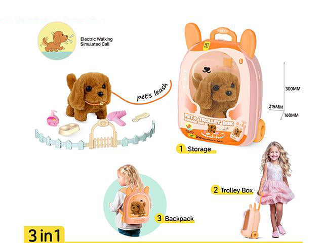 3 IN 1 CUTE DOG BACKPACK
