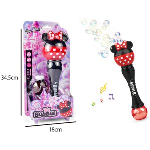 MINNIE MOUSE BUBBLE STICK WITH LIGHT MUSIC