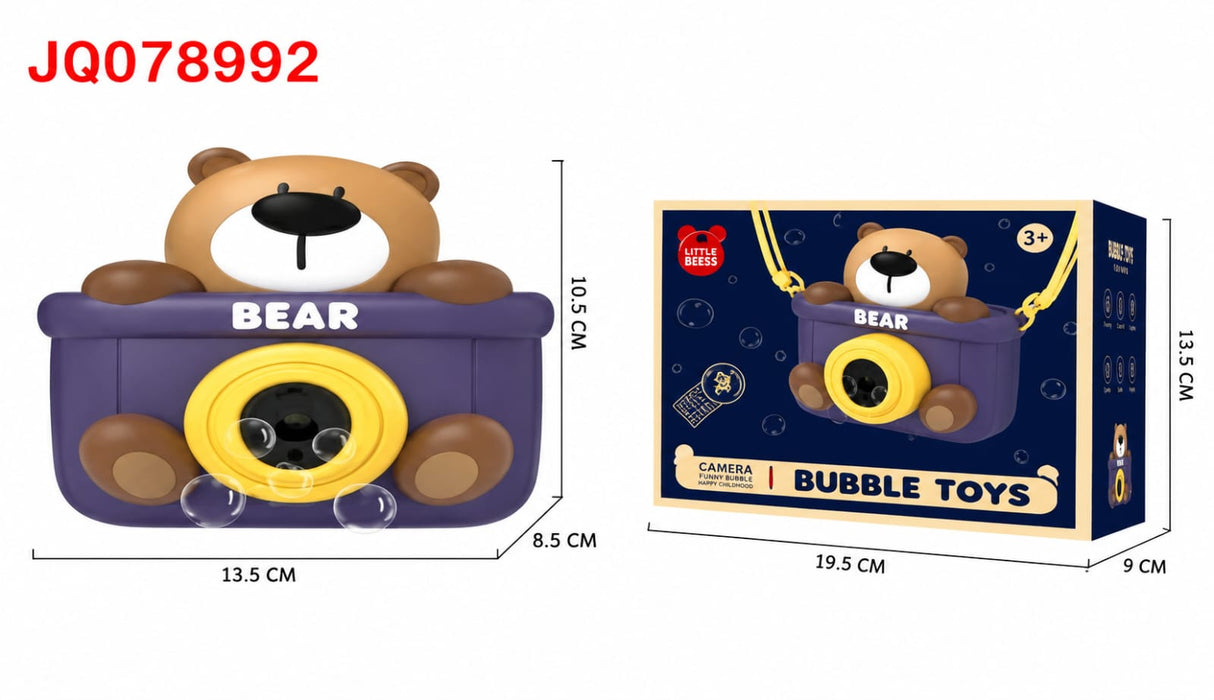 CUTE TEDDY BUBBLE CAMERA