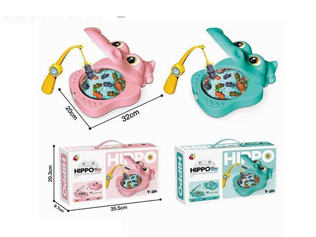 HIPPO MAGNETIC FISHING GAME SET