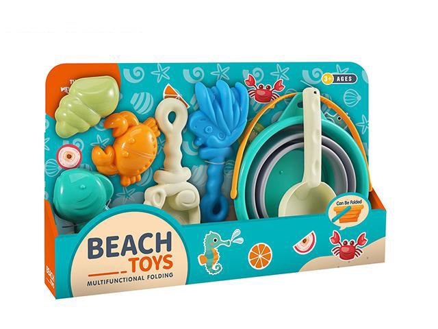 7PCS COLLAPSABLE BEACH SET