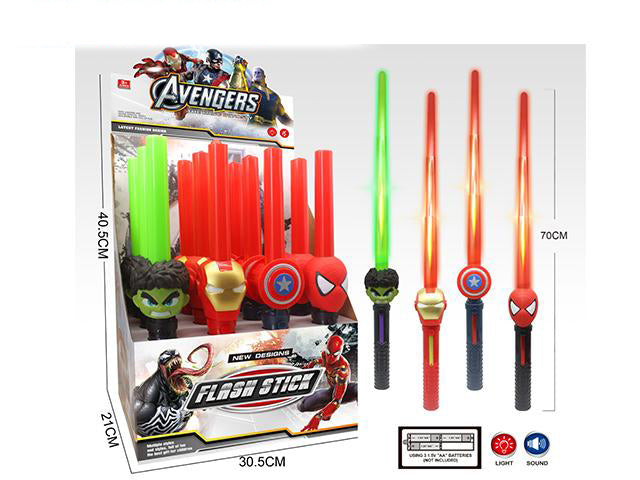 AVENGERS FLASH STICKS