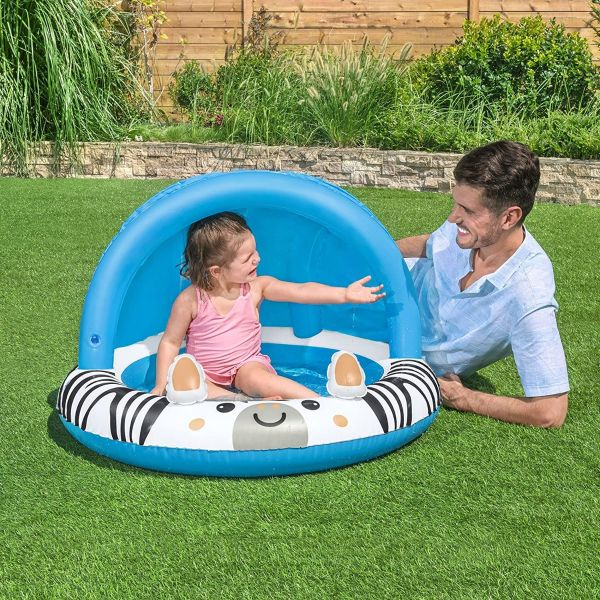 Safari Sun™ baby round pool with canopy Ø 97 x 66 cm