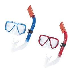 Hydro Swim Lil' Glider Snorkeling Set Blackstripe For Adults