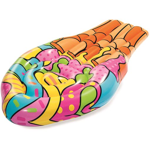 Pop Multicolor Ice Cream Pool Float