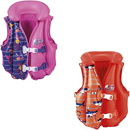 Swim Safe Boy Girl Deluxe Inflated