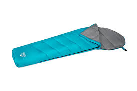 Pavillo hiberhide sleeping bag Polyester with hollow fiber padding Blue and Grey 220X75X50 cm