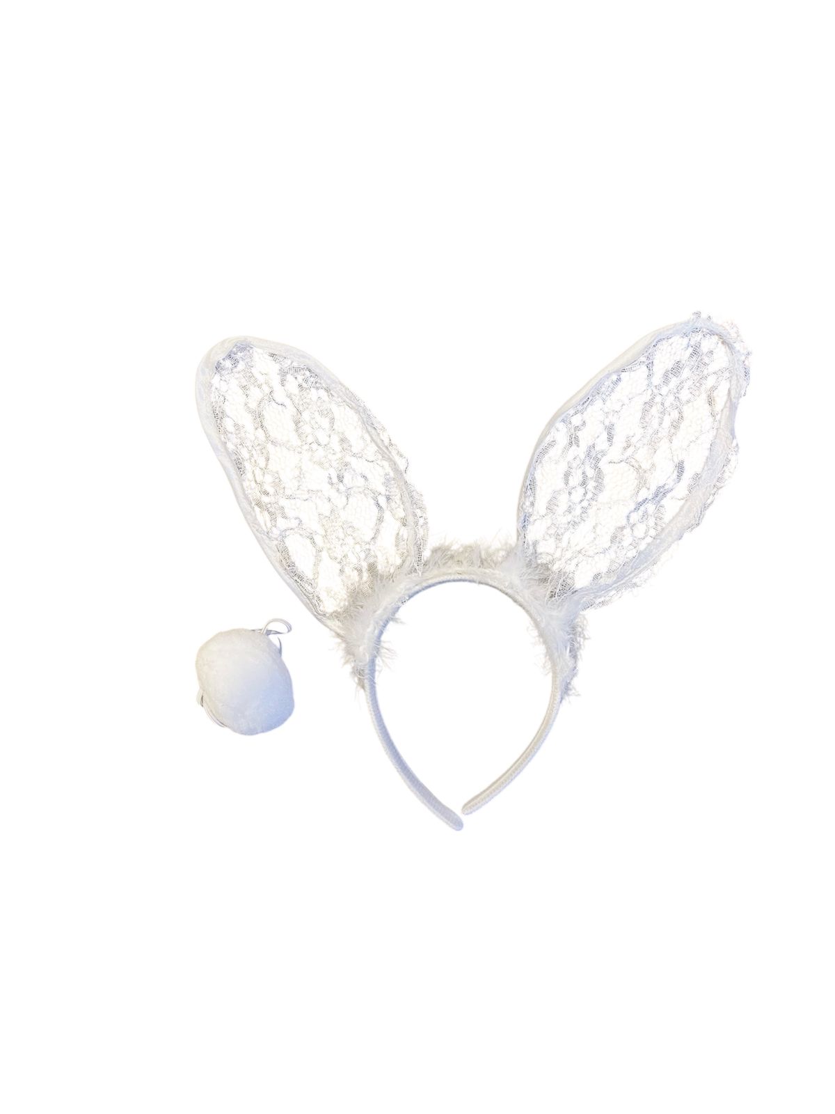 Bunny Lace Ears Head Band