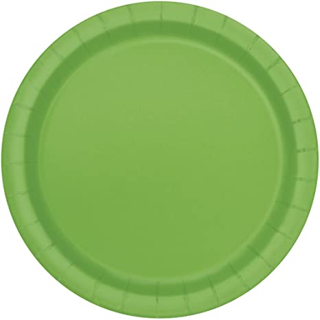 LIME GREEN PLATE