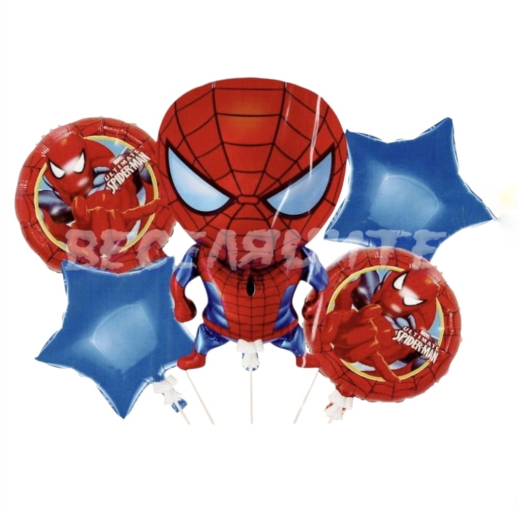 Spider man balloon bouquet