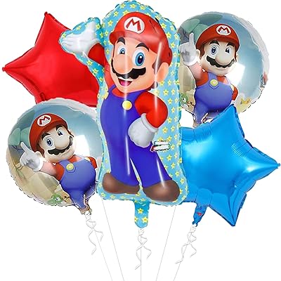 Super Mario Balloon Bouquet