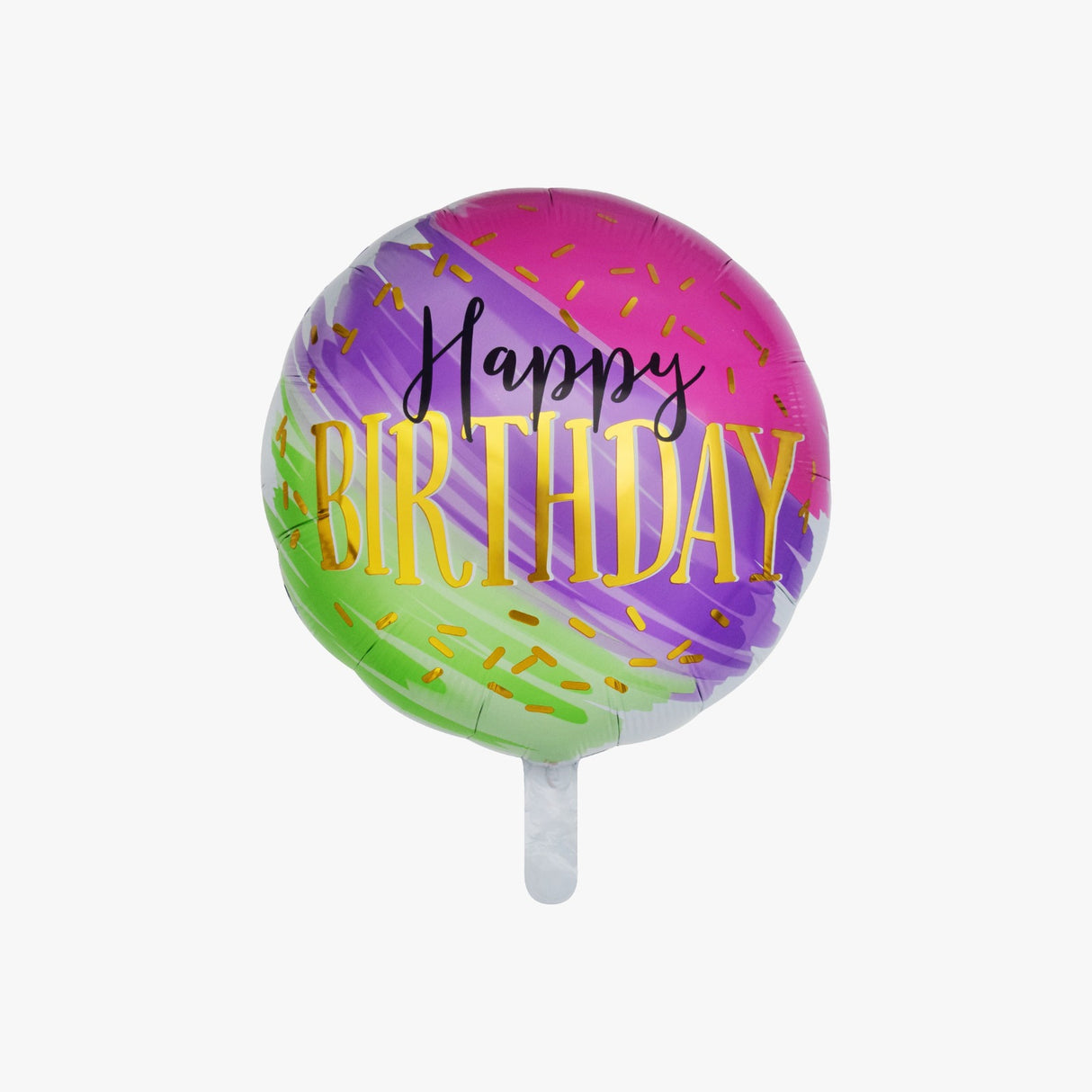 18 INCH HAPPY BIRTHDAY BRUSHED BALLOON