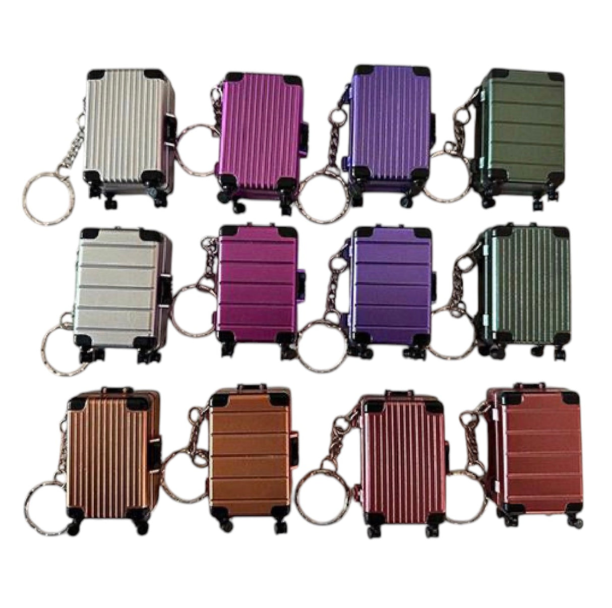MINI TROLLEY SUITCASE KEYCHAIN