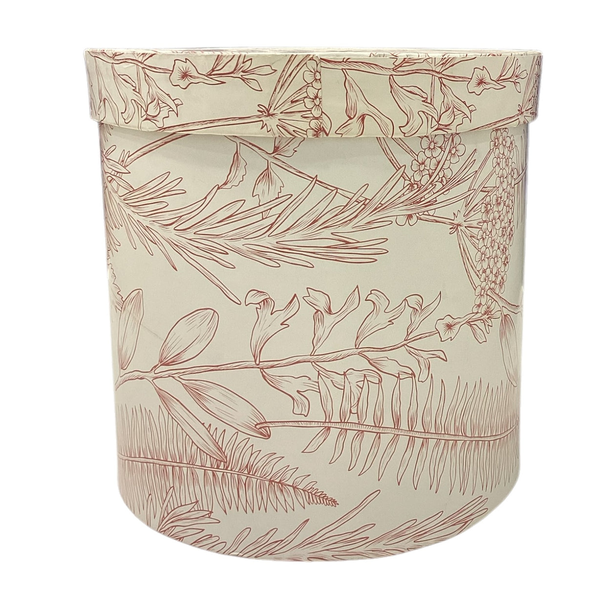 DIOR INSPIRED ROUND RED BOX