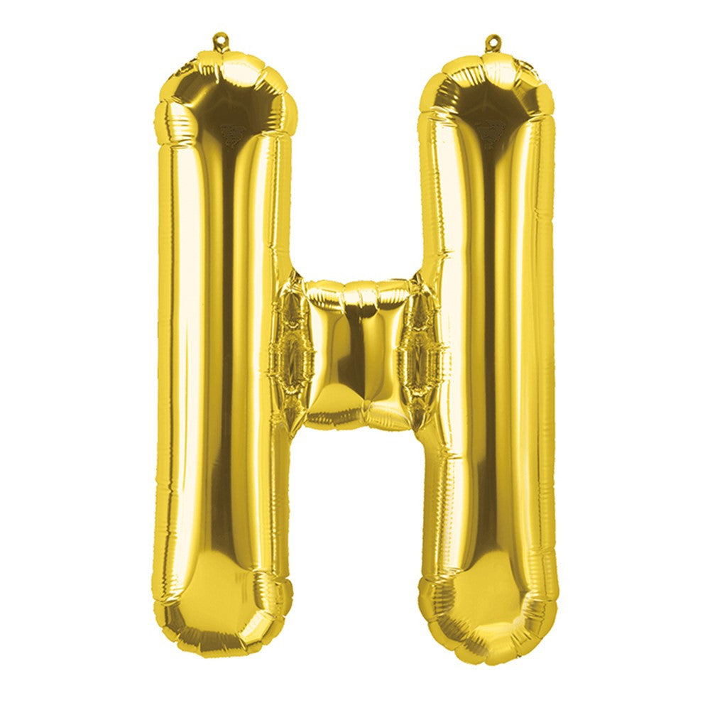 Mini Gold Foil Balloon - Letter