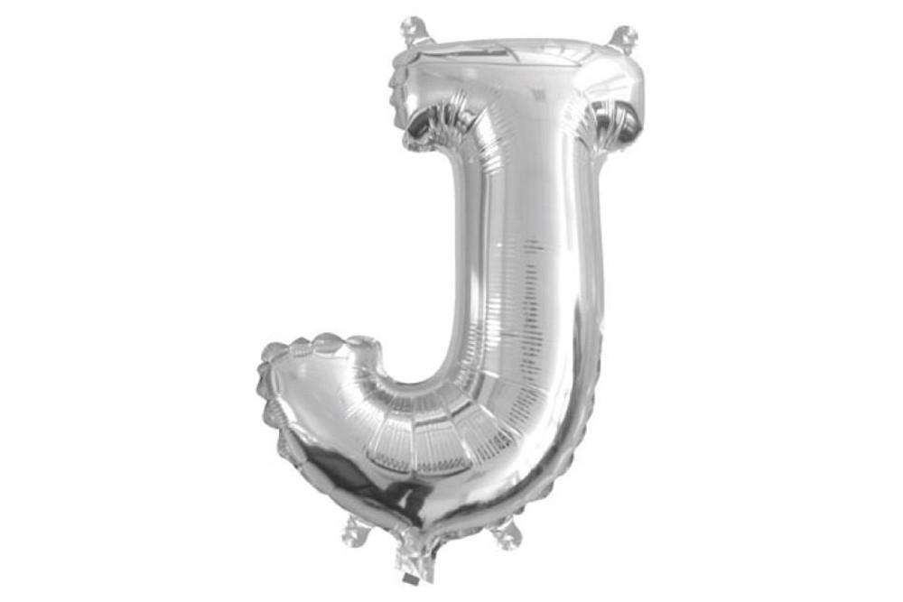 Mini Silver Foil Balloon - Letter