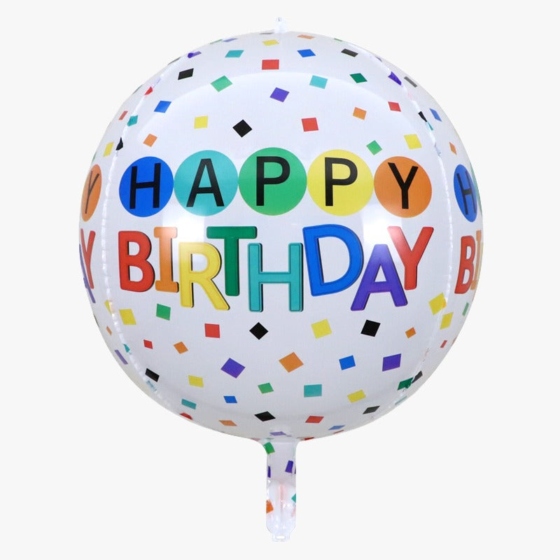 "22inch HBD COLORFUL ORBZ"