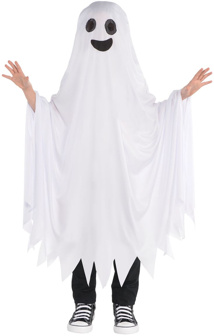 GHOST CAPE CHILD COSTUME