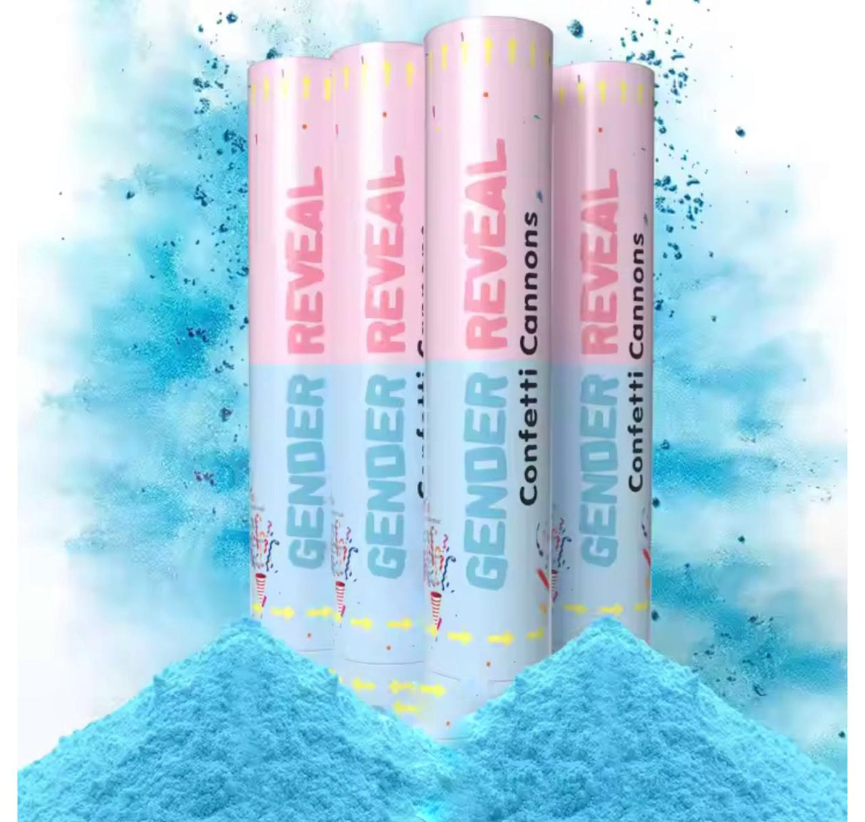 POWDER PAPER CONFETTI BOY 40cm