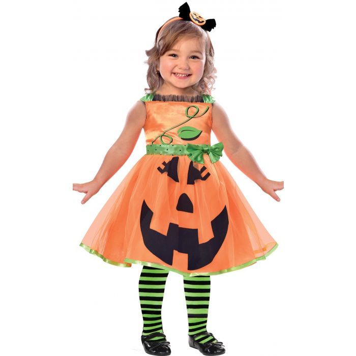 CHILD COSTUME CUTE PUMPKIN 2-3