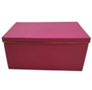 HOT PINK GOLD STAMP BOX