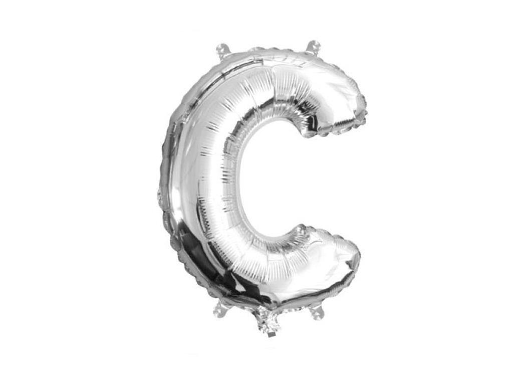 Mini Silver Foil Balloon - Letter