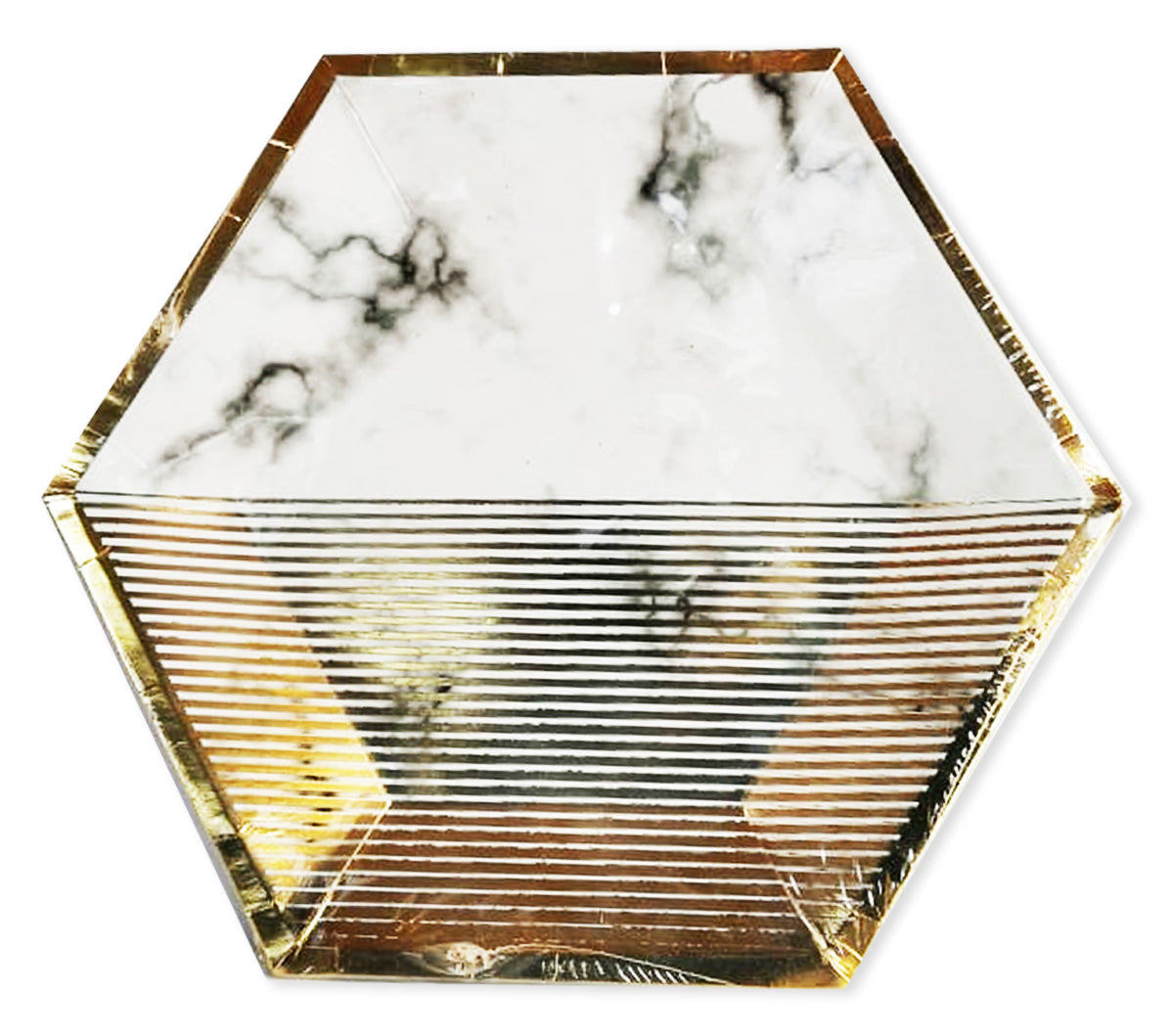 HEXAGO MARBLE PLATE