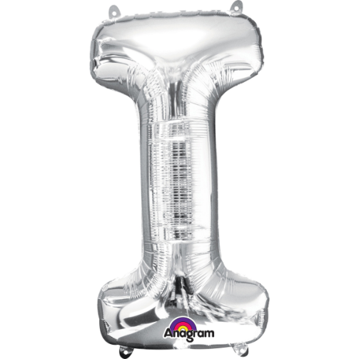 Mini Silver Foil Balloon - Letter