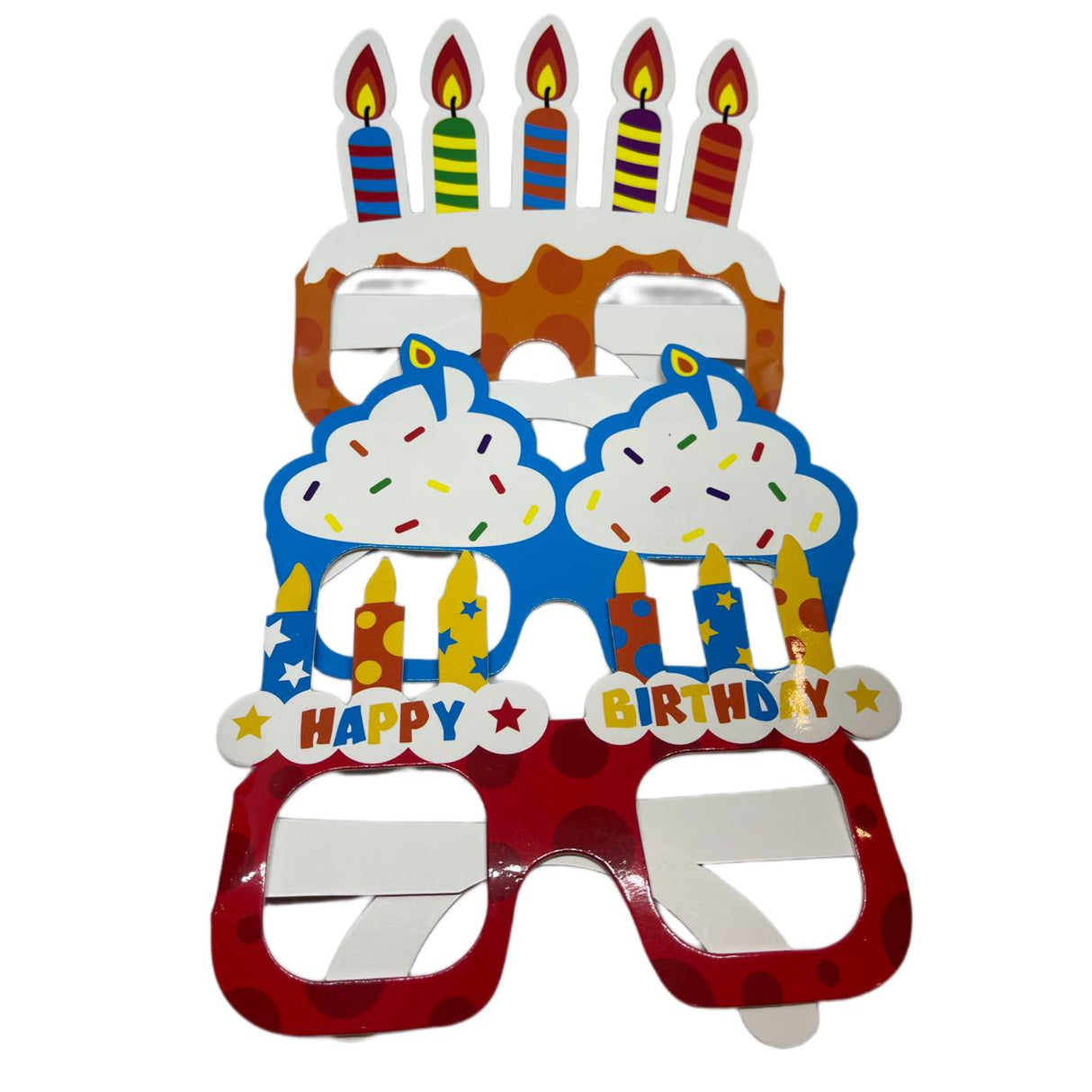 Happy Birthday Glasses Masks