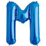 Mini Blue Foil Balloon - Letter