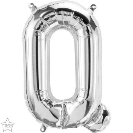 Mini Silver Foil Balloon - Letter
