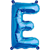 Mini Blue Foil Balloon - Letter