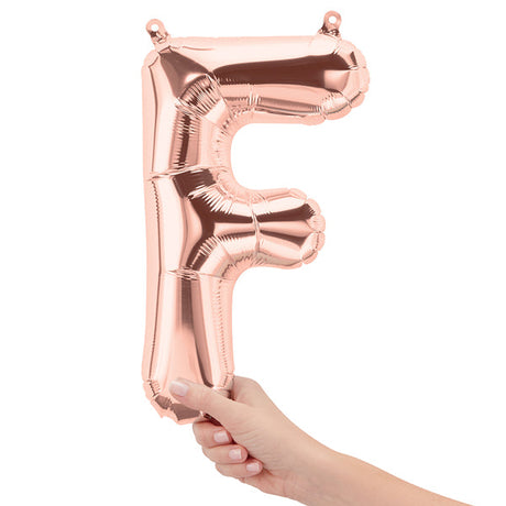 Mini Rose Gold Foil Balloon