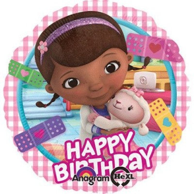 Happy Birthday Doc Mcstuffins Balloon