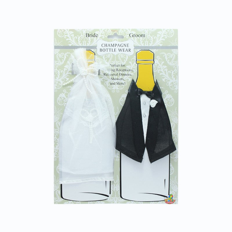 CHAMPAGNE BOTTLE WEDDING WEAR