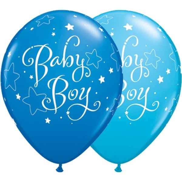 Baby Balloon Girl - Boy - Blue