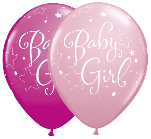 Baby Balloon Girl - Boy - Pink